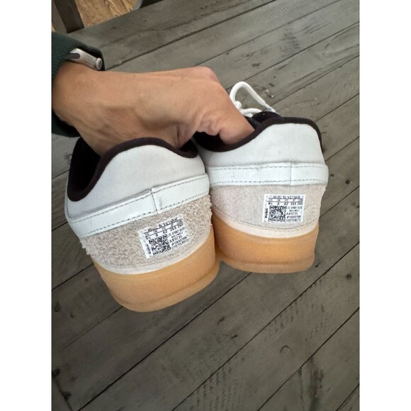 Bad Bunny x Adidas Gazelle Indoor Core White Size 8.5 - Picture 3 of 9